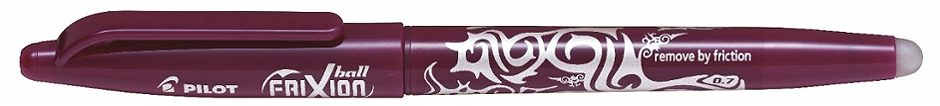 Pilot Frixion Tintenroller weinrot, 0,7mm 1 Stück
