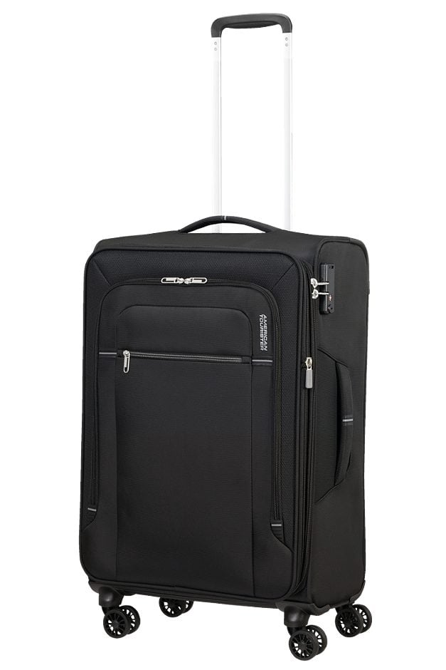 American Tourister CROSSTRACK Spinner Grey/Red 67cm