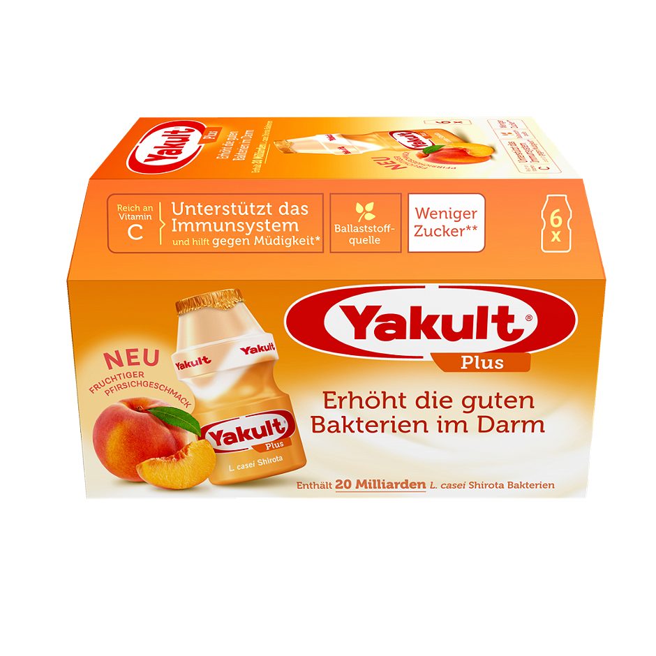 Yakult Drink Plus 6x65ml 390 ML EINWEG ohne Pfand