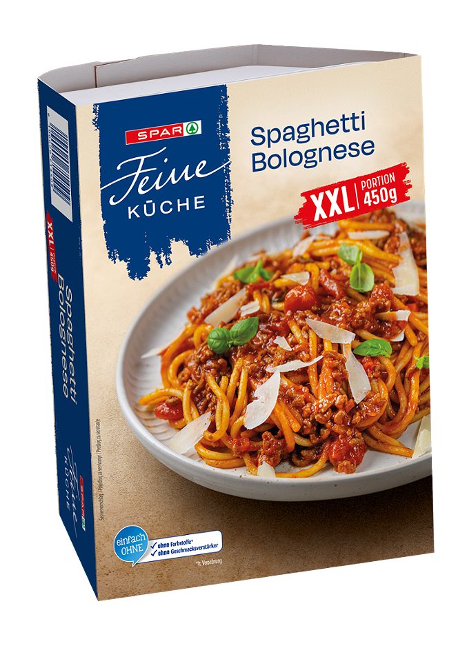 SPAR Feine Küche Spaghetti Bolognese 450 G