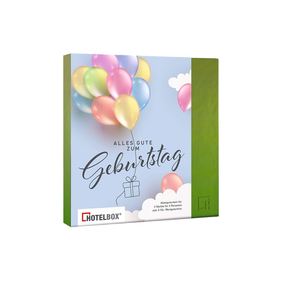 Hotelbox Gutschein Geburtstag 95 €