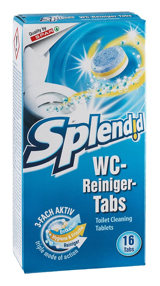 Splendid WC-Reiniger-Tabs 16 Tabs