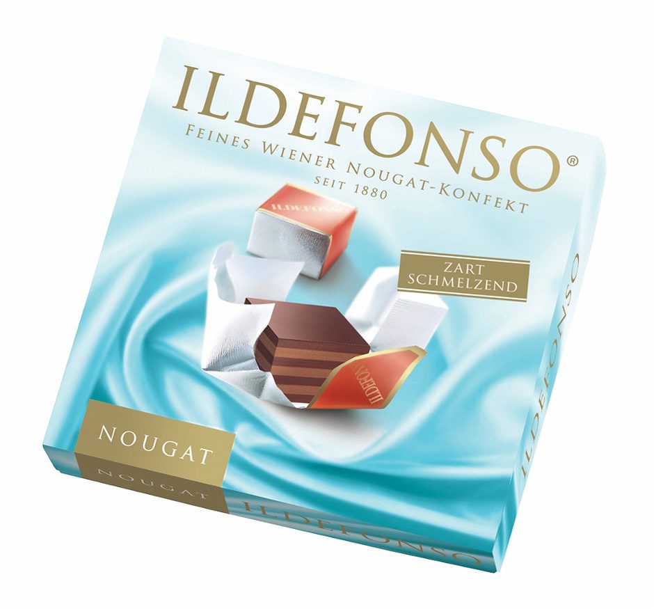 Ildefonso Nougat-Würfel 9 Stück 90 G