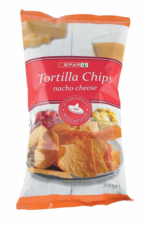 SPAR Tortilla Chips Nacho Cheese 200 G