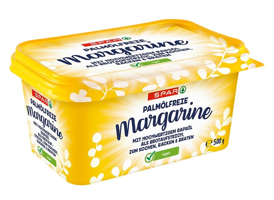 SPAR Palmölfreie Margarine 80% 500 G