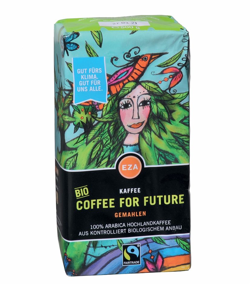 EZA Coffee for future - Bio-Kaffee gemahlen 500 G