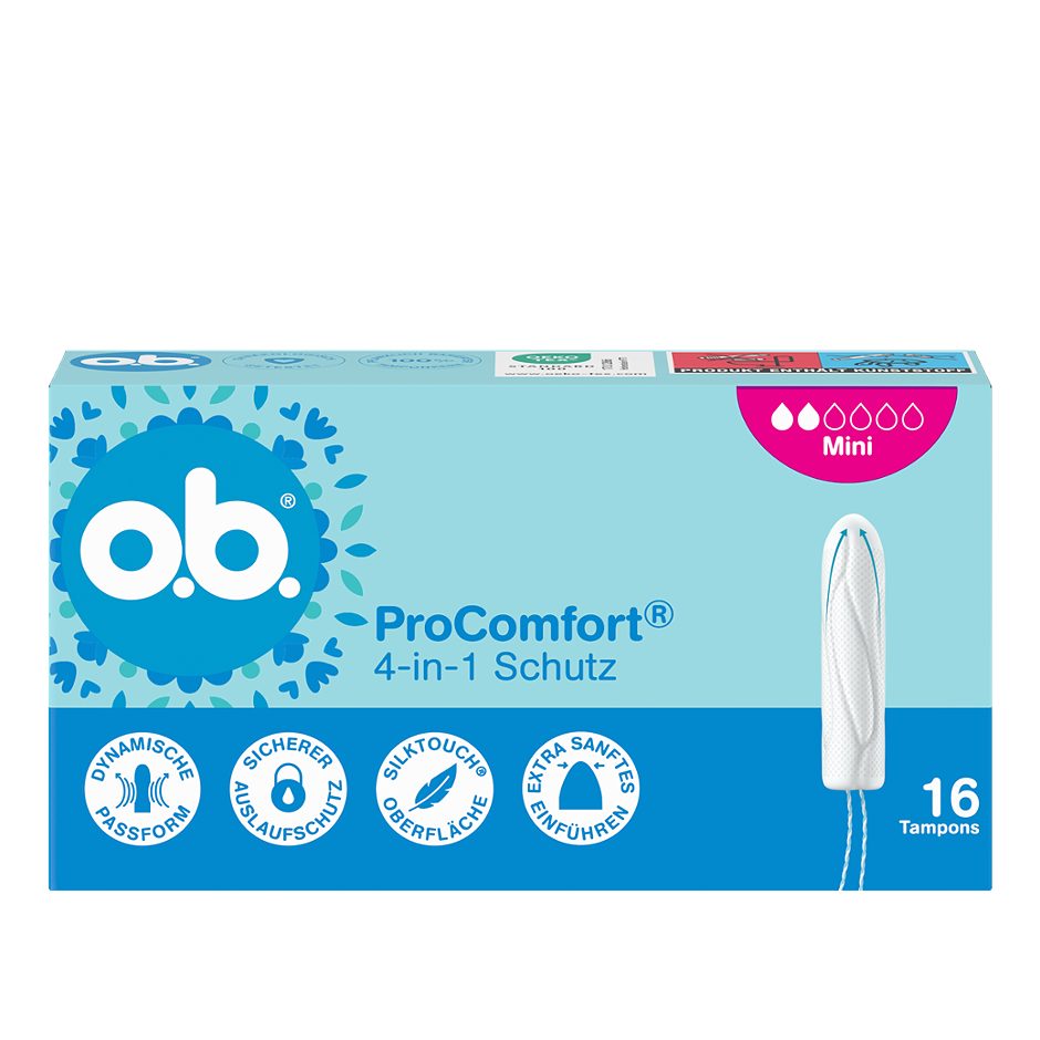 o.b. Pro Comfort Tampons Mini 16 Stück