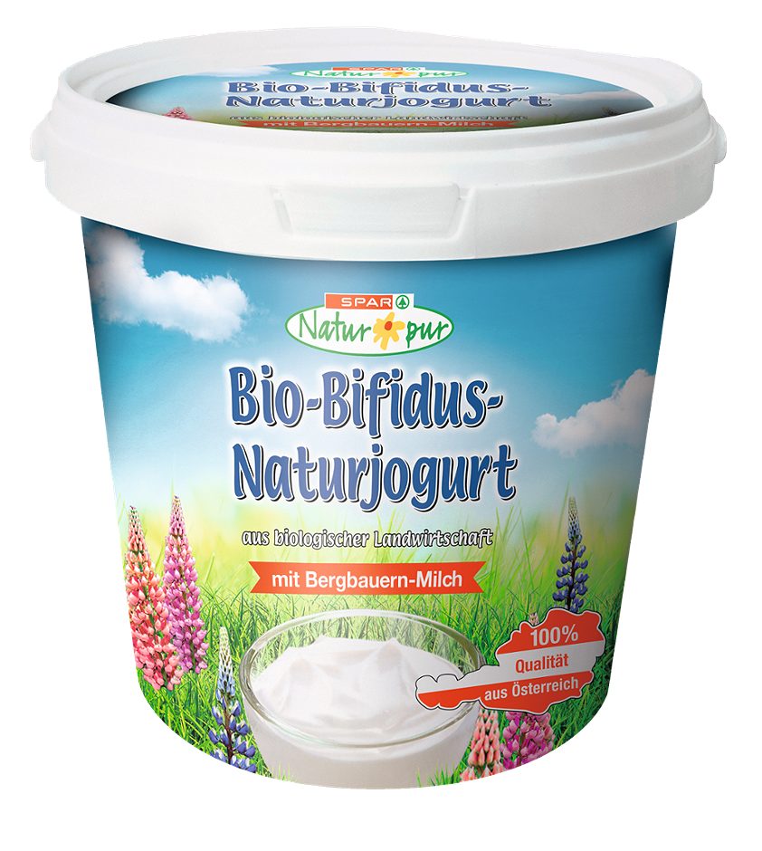 SPAR Natur*pur Bio-Bifidus-Naturjogurt 1 KG