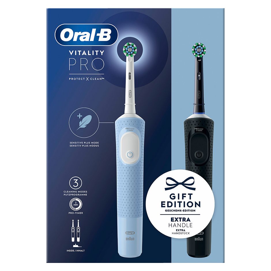 Oral-B Vitality Pro D103 Duo Black / Blue