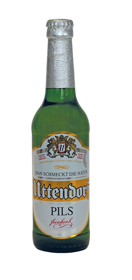 Uttendorf Pils feinherb 330 ML MEHRWEG