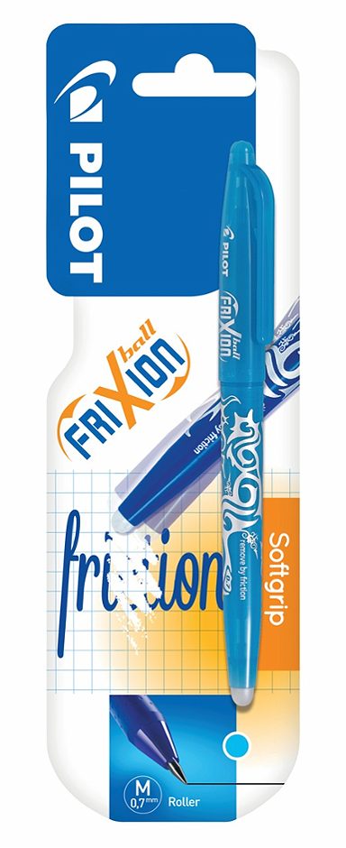 Pilot Frixion Tintenroller hellblau 0,7mm, 1 Stück