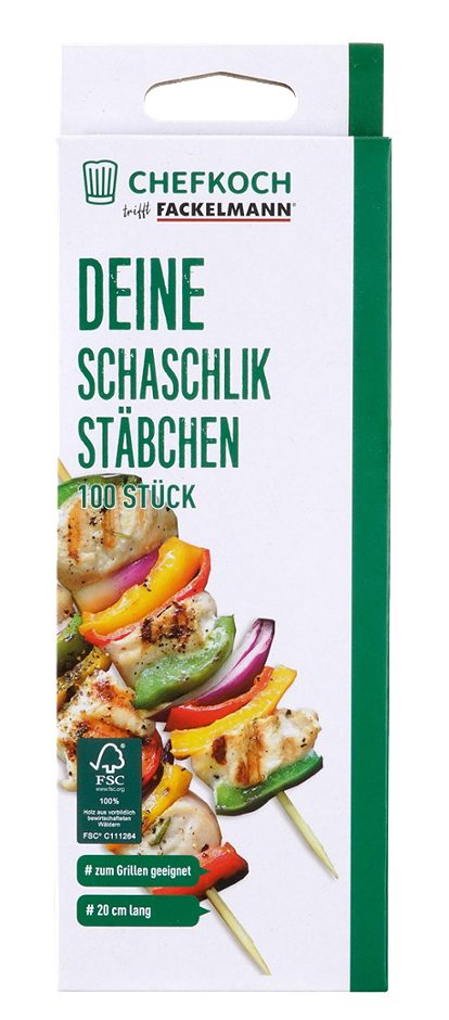 Chefkoch Schaschlikspieße 20cm