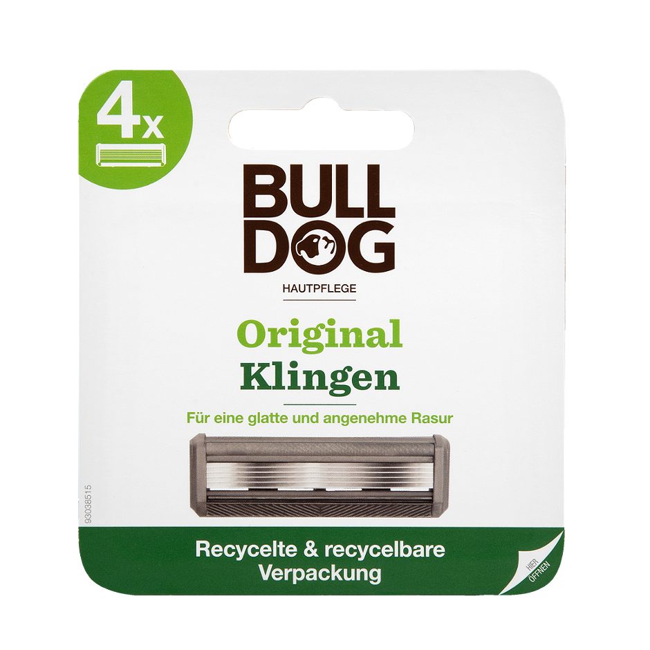 Bulldog Original Klingen 4 Stück
