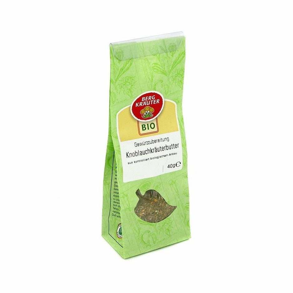 Bergkräuter Gewürzzubereitung Knoblauchkräuterbutter 40g