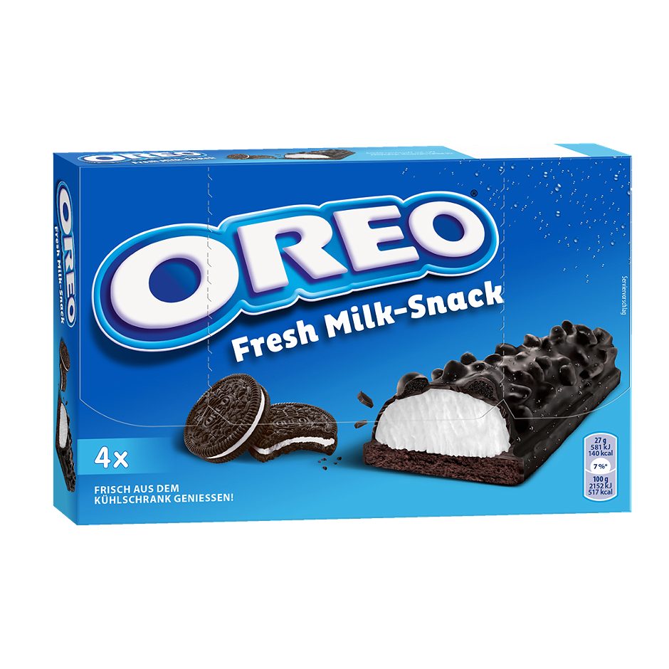 Oreo Fresh Milk-Snack 4x27g 108 G