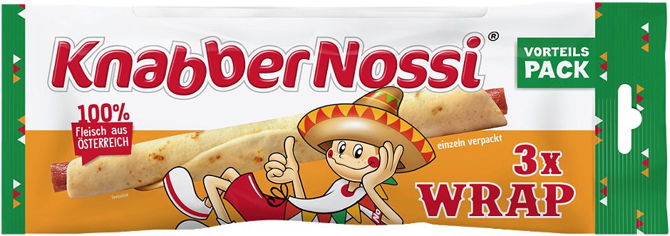 Knabber Nossi Pausenwrap 105 G