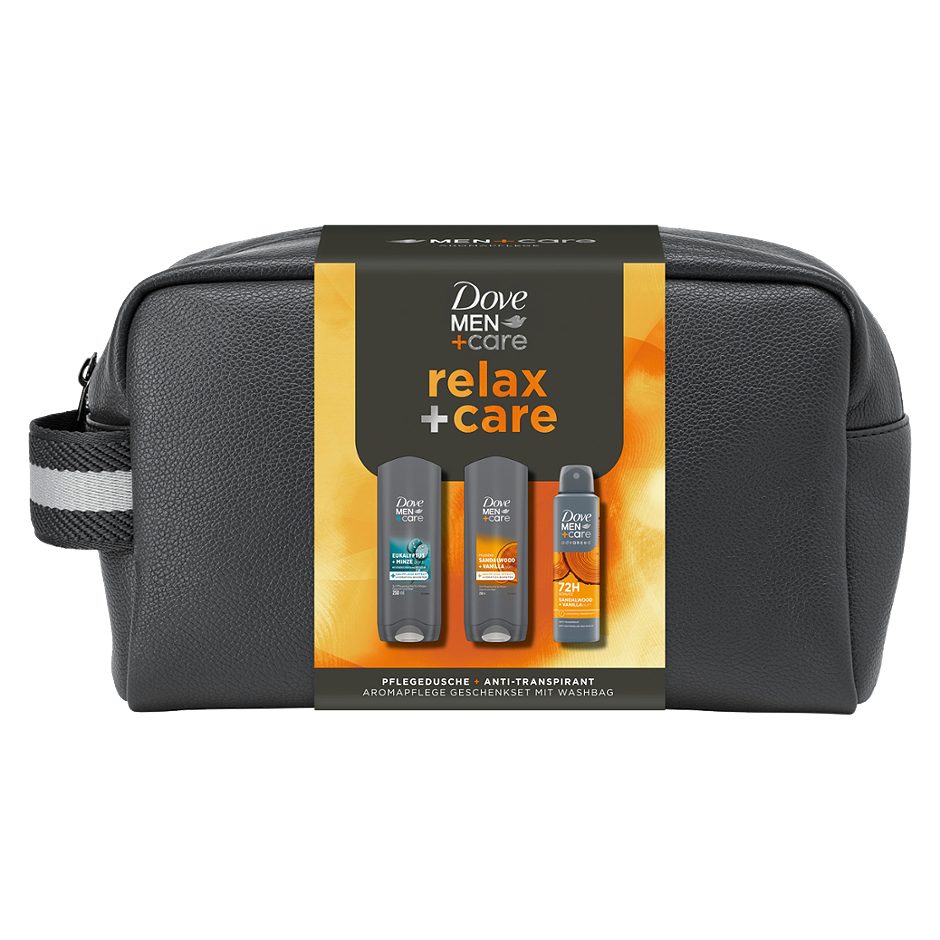 Dove Men + Care Geschenkset im Washbag relax + care