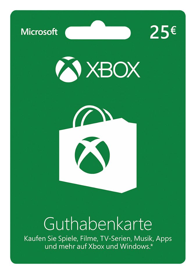 Microsoft Xbox Live 25 €