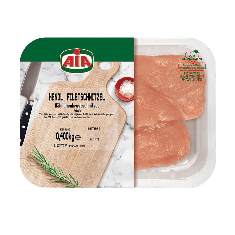 Aia Hendlschnitzel 400g 400 G