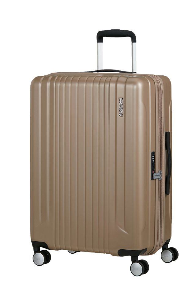 American Tourister Skyrail Metallic Spinner Sand 67cm