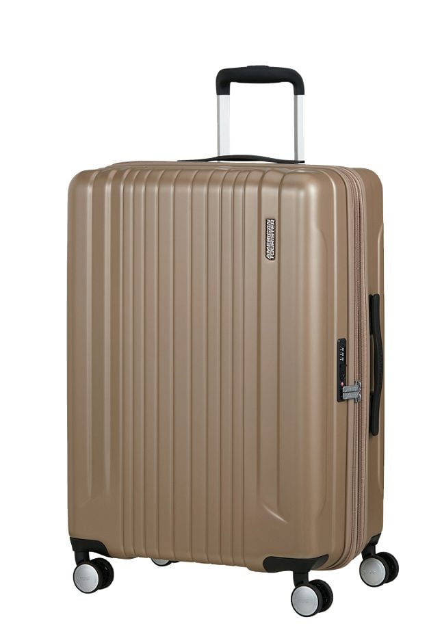 American Tourister Skyrail Metallic Spinner Sand 67cm