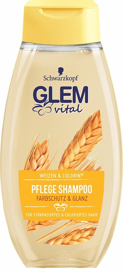 Glem Vital Pflege Shampoo Weizen & Colorin 350ml