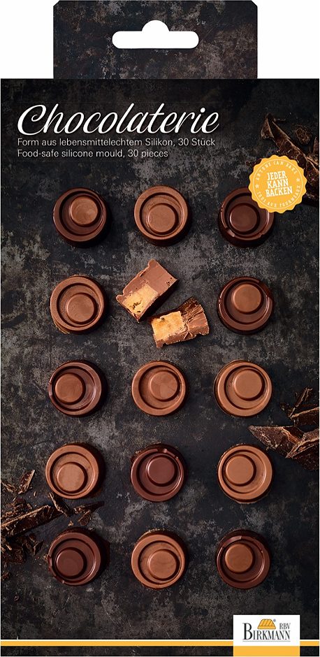 Birkmann Chocolaterie Pralineform "Toffee" 2-teilig