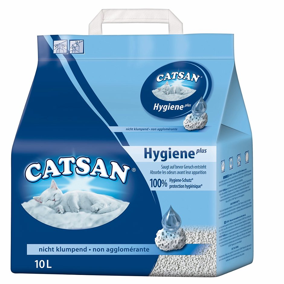 Catsan Hygiene Plus Katzenstreu nicht Klumpend 10 L