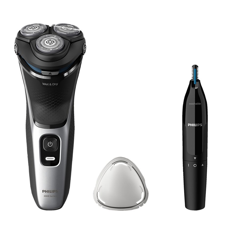 Philips Nass- und Trockenrasierer S3143/02