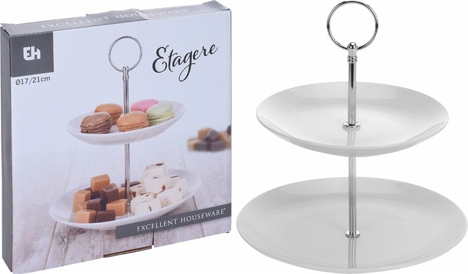 Etagere mit 2 Ablagen