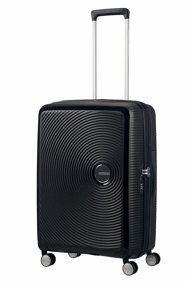 American Tourister Soundbox Koffer Hartschale Bass Black 55cm