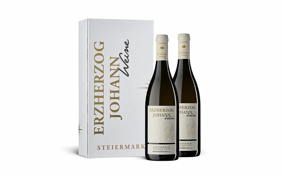 Erzherzog Johann Sauvignon Blanc Leutschach Südsteiermark DAC Geschenkkar. 2024 1,5 L