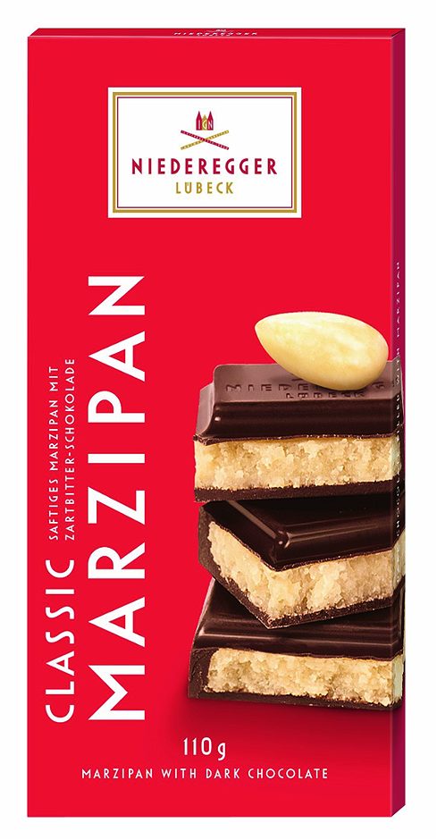 Niederegger Marzipan Tafel Zartbitter 110 G