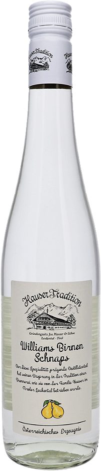 Hauser Tradition Williamsbirnenschnaps 0,7 L