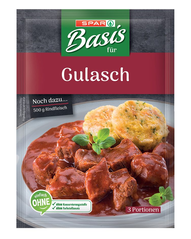 SPAR Basis für Gulasch 3 Portionen
