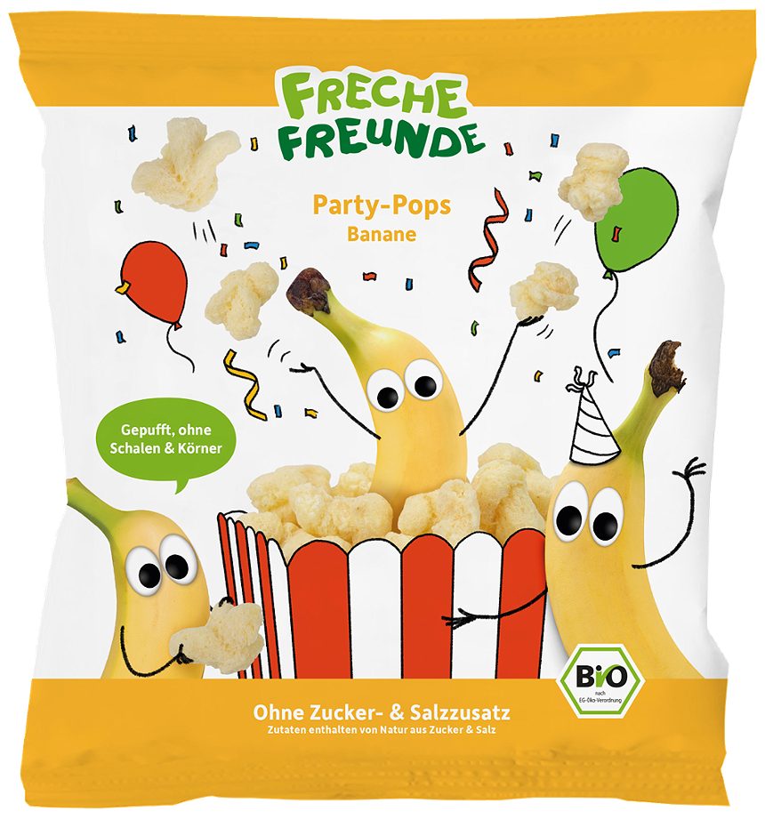Freche Freunde Bio Party Pops Banane 15 G