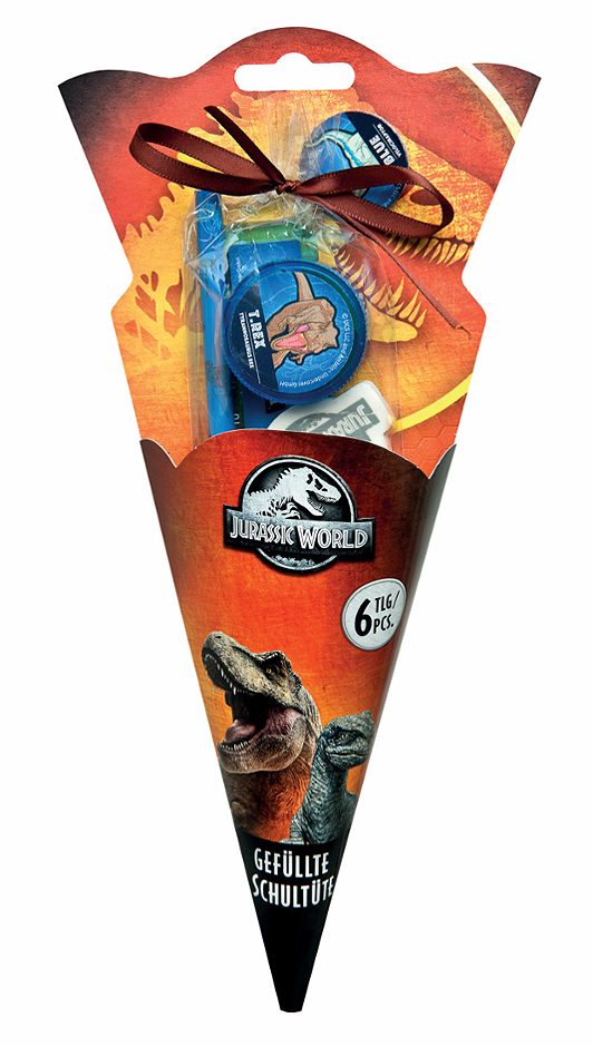 Jurassic World Schultüte Jurassic World, 6-teilig