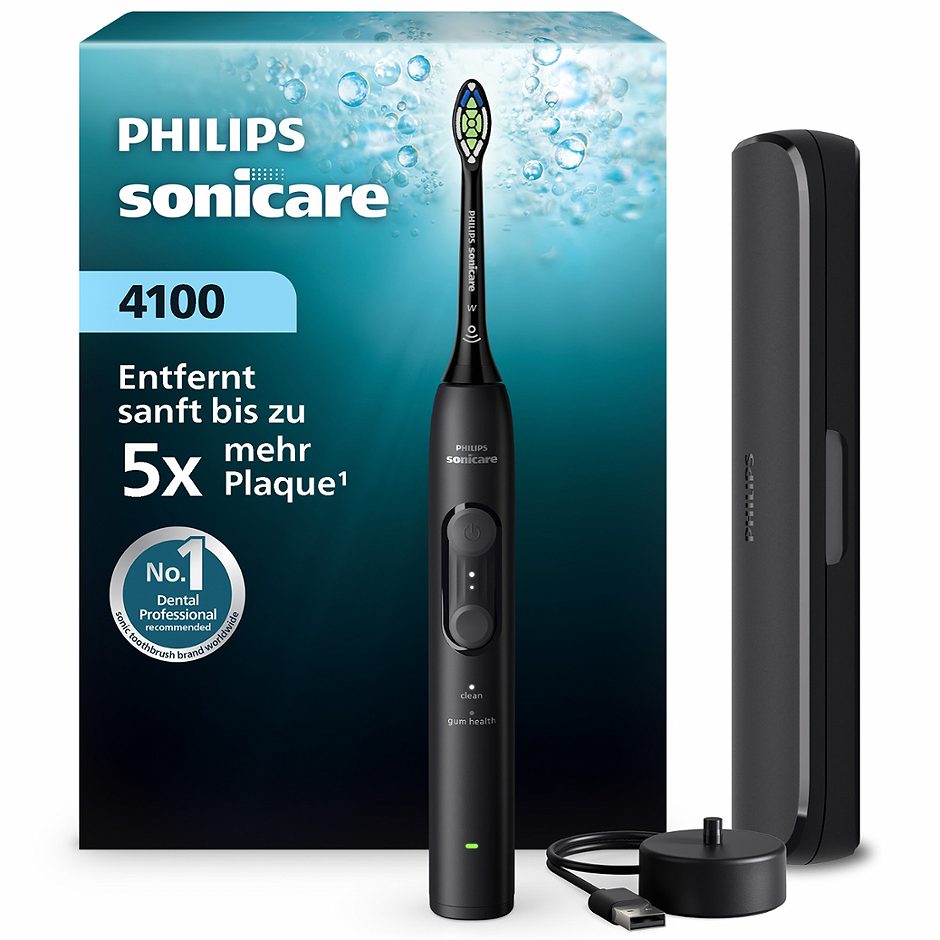 Philips Wiederaufladbare Zahnbürste Sonicare 4100