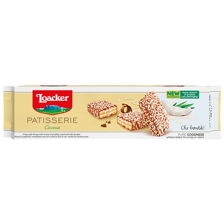 Loacker Gran Pasticceria Waffelgebäck Coconut 100g 100 G