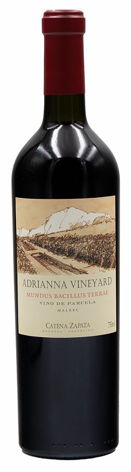 Bodega Catena Zapata Adrianna Vineyard Malbec Mundus Bacilus Terrae 2018 0,75 L