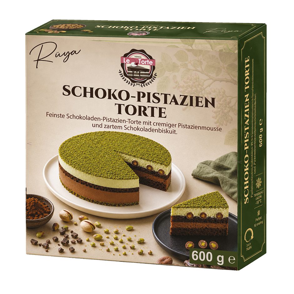 Le Torte Schoko-Pistazien Torte 600 G