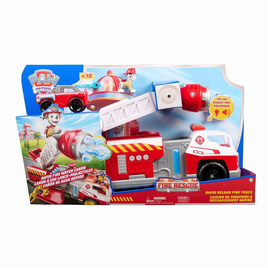 Paw Patrol Fire Rescue Deluxe Feuerwehr Fahrzeug