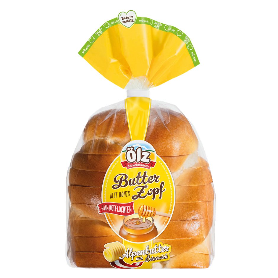 Ölz Butter Zopf geschnitten 235 G