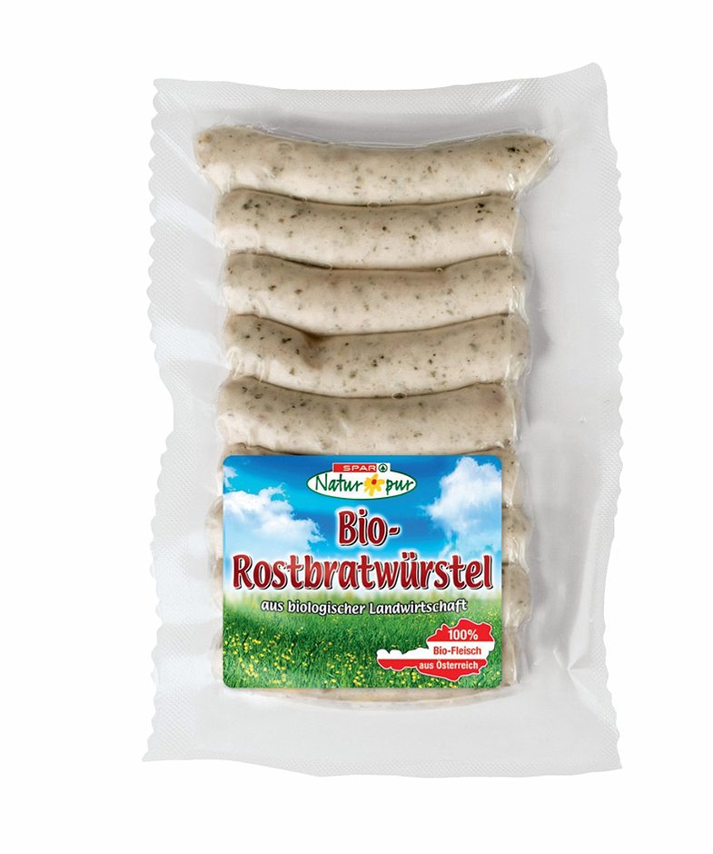 SPAR Natur*pur Bio-Rostbratwürstel 192 G