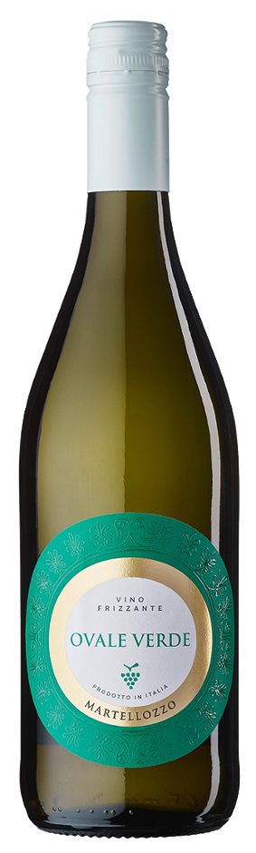 Martellozzo Frizzante Ovale Verde 0,75 L