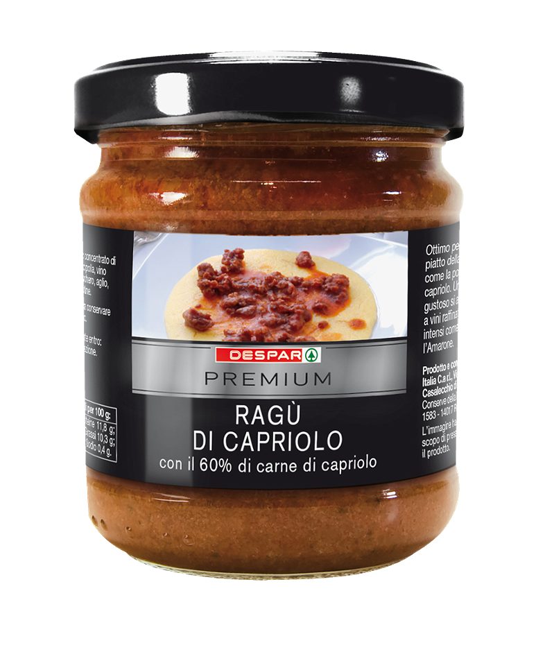 SPAR PREMIUM Ragù di Capriolo - Reh 190 G