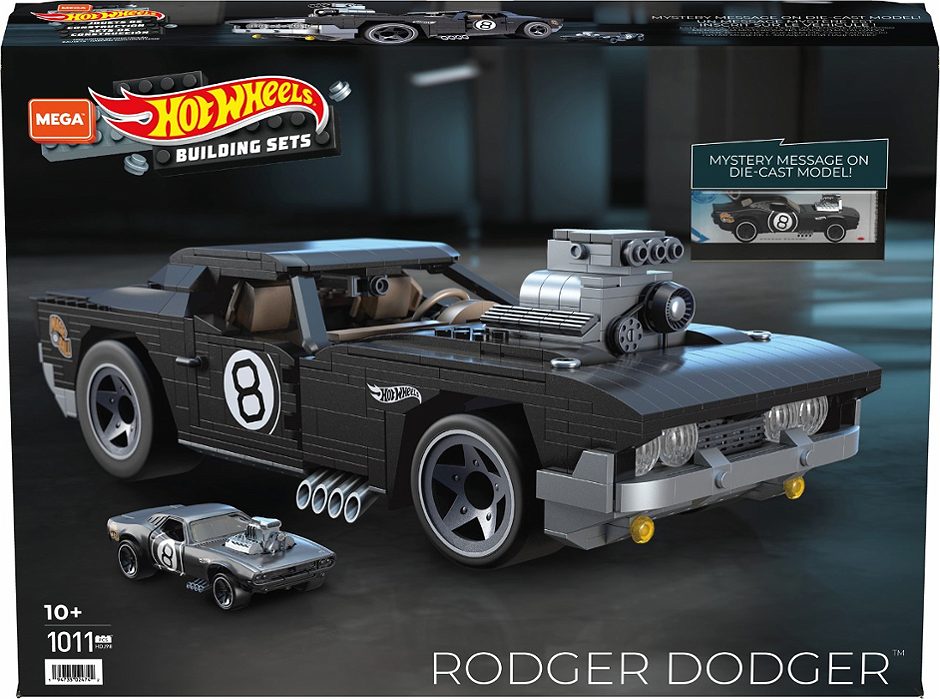 HotWheels Mega Construx Rodger Dodger-Rennauto