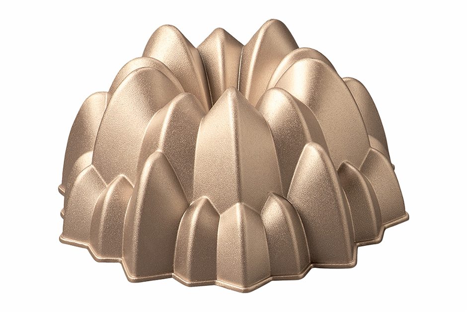 SIMPEX PROFESSIONAL Aluguss Gugelhupfform Cascade 24,5x24,5x9,5