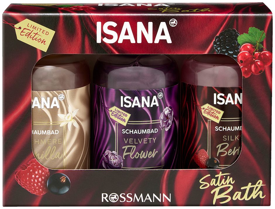 Isana Limited Edition Geschenk-Set Satin Bath