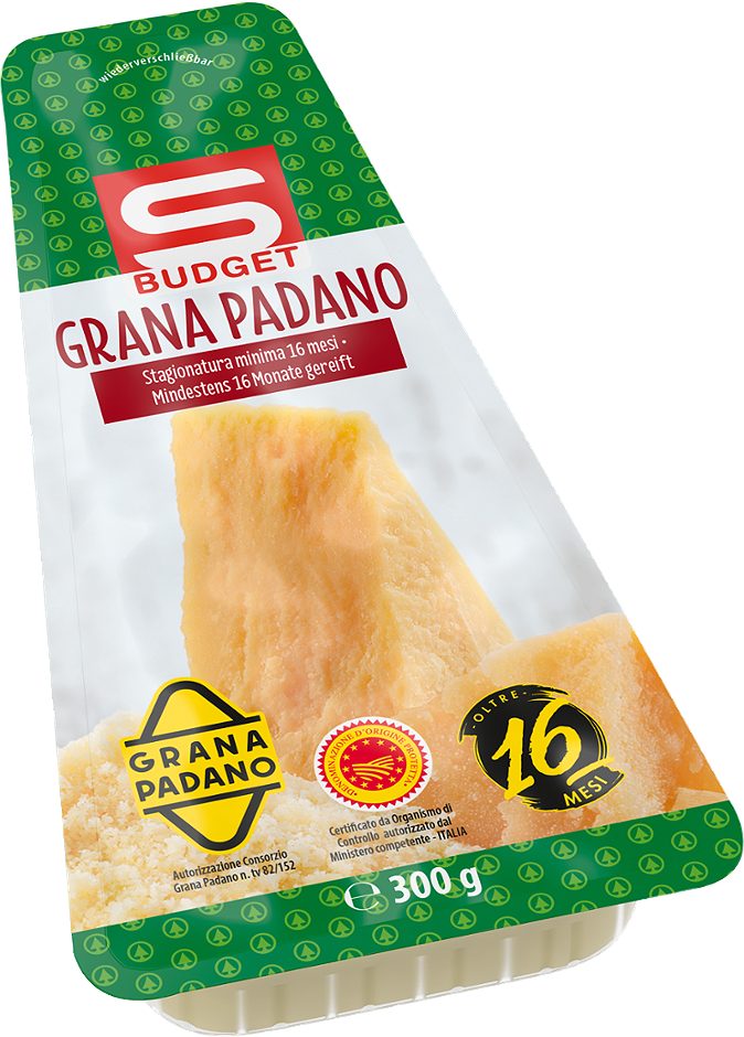 S-BUDGET Grana Padano DOP 300 G